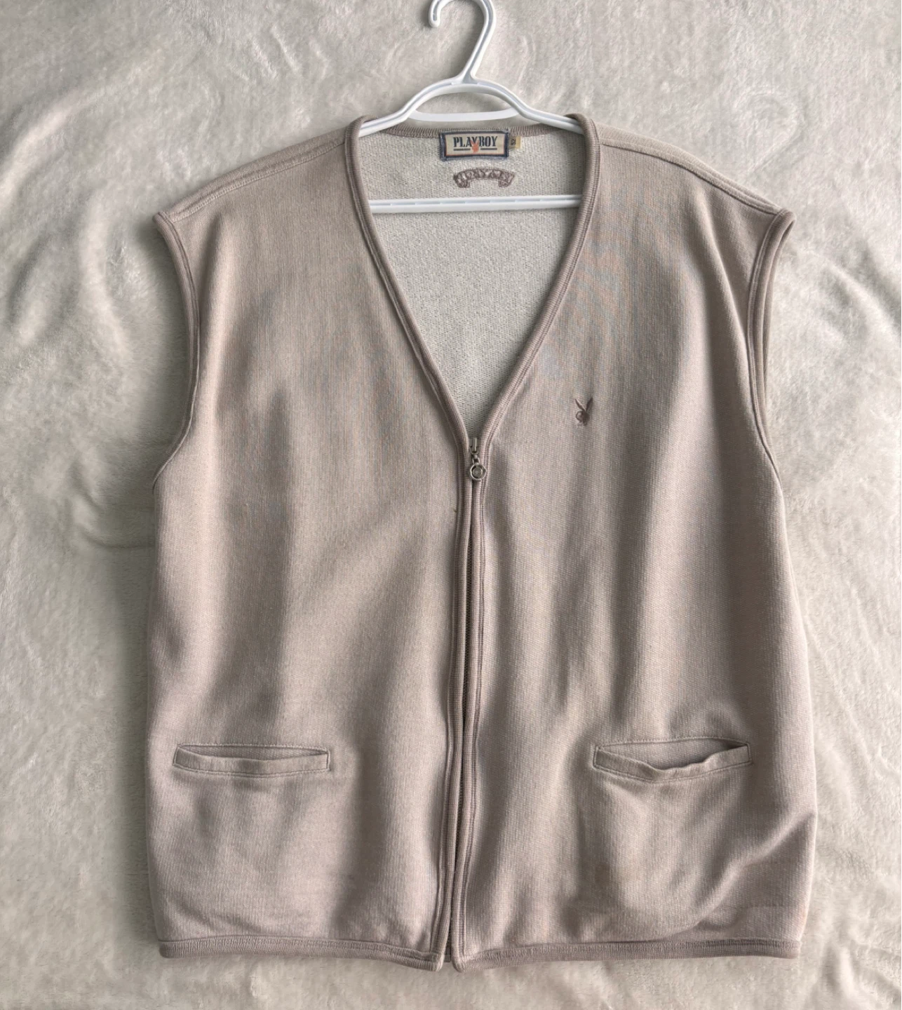 Playboy Zip-Up Vest