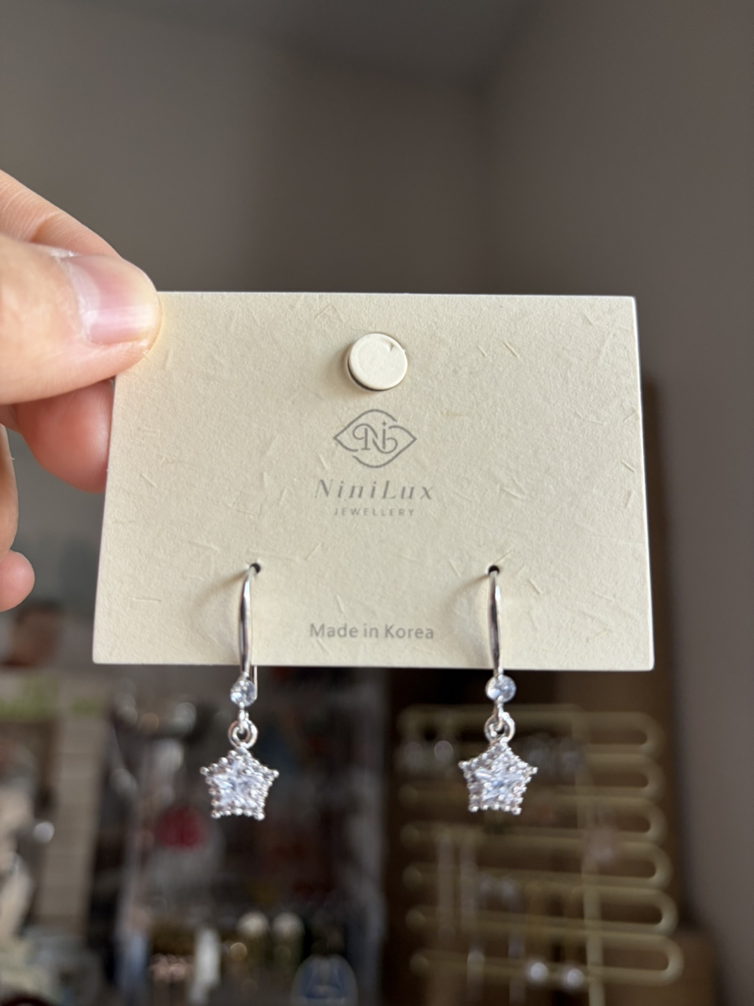 Star Drop Earrings - photo 2