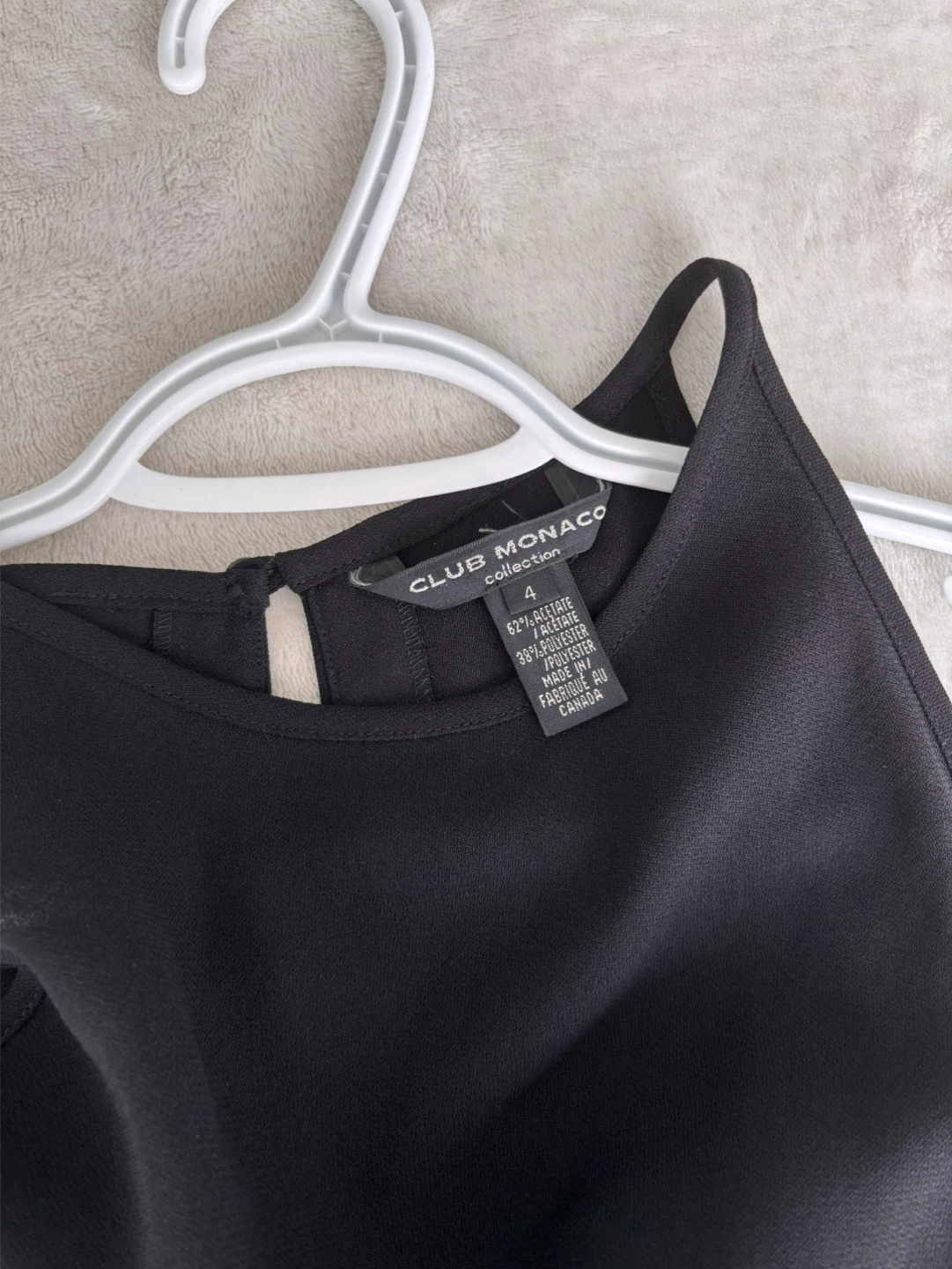 Club Monaco Black Sleeveless Dress - Size 4 - photo 3