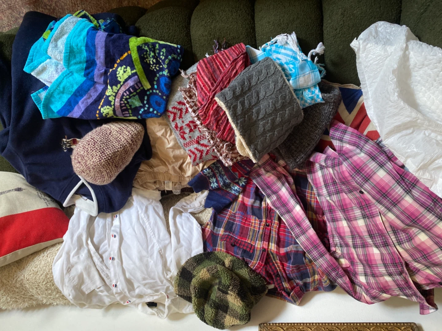 Assorted Lot of men’s Clothing and Accessories