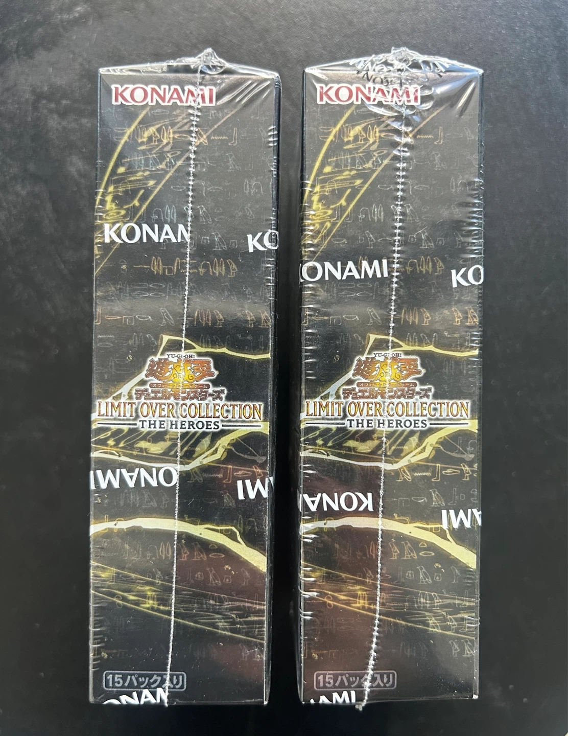 Yu-Gi-Oh! Limit Over Collection The Heroes Booster Boxes - photo 3
