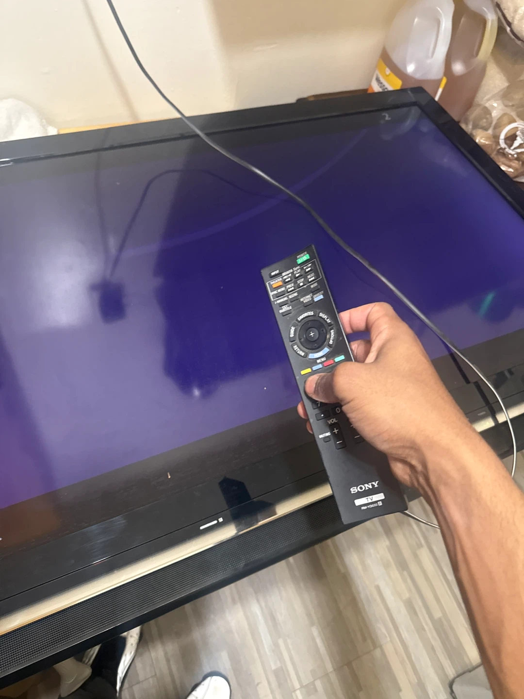 Sony Bravia 50 inch with remote