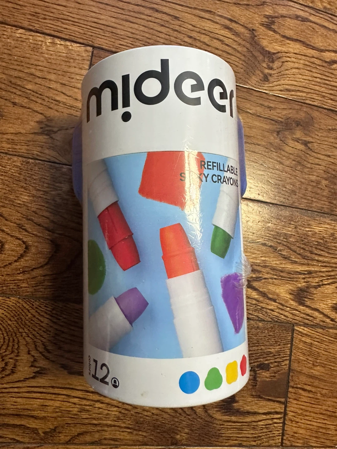 Mideer Refillable Silky Crayons - 12 Colours - photo 2