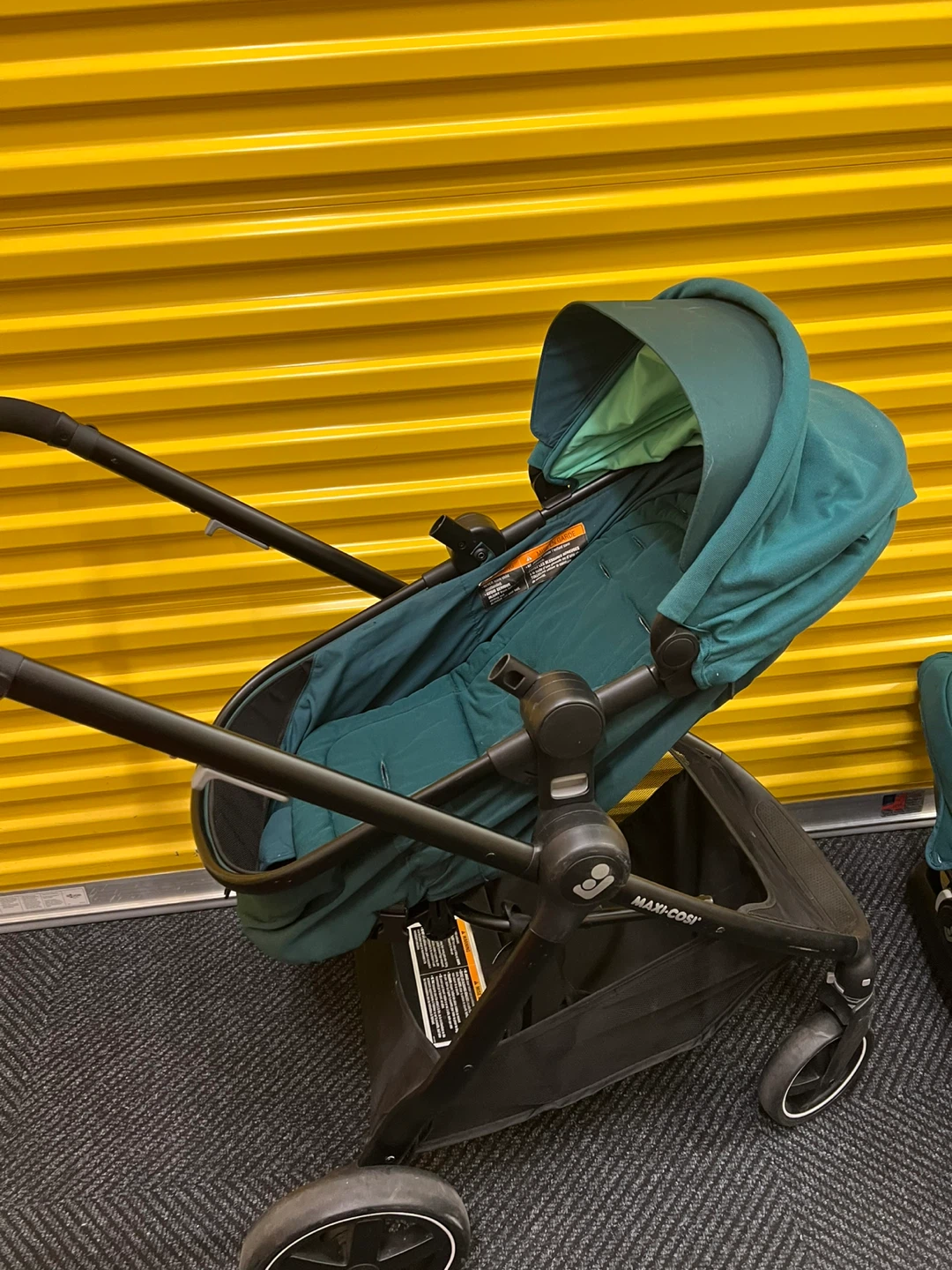 Maxi-Cosi Stroller Travel System with Infant Car Seat - Teal - photo 5