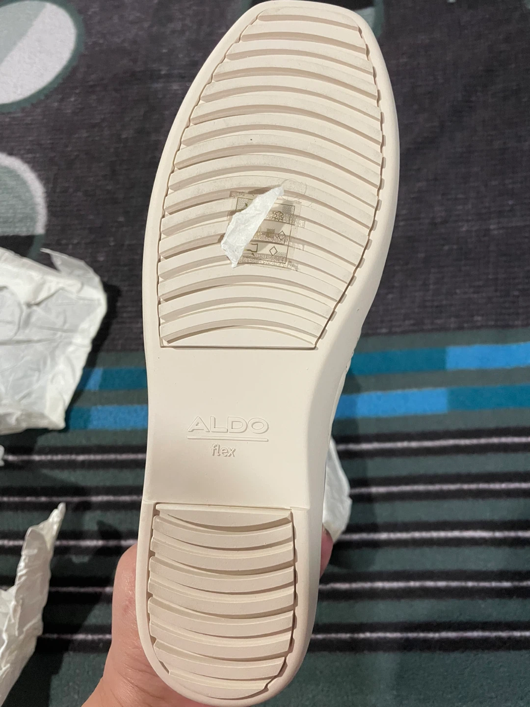 ALDO Women's Quilted Slip-On Loafers Cream Size 9 - photo 2