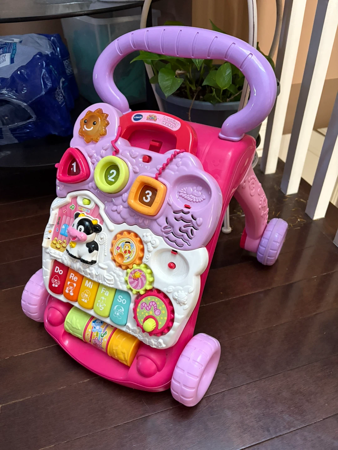 VTech Sit-to-Stand Learning Walker Pink