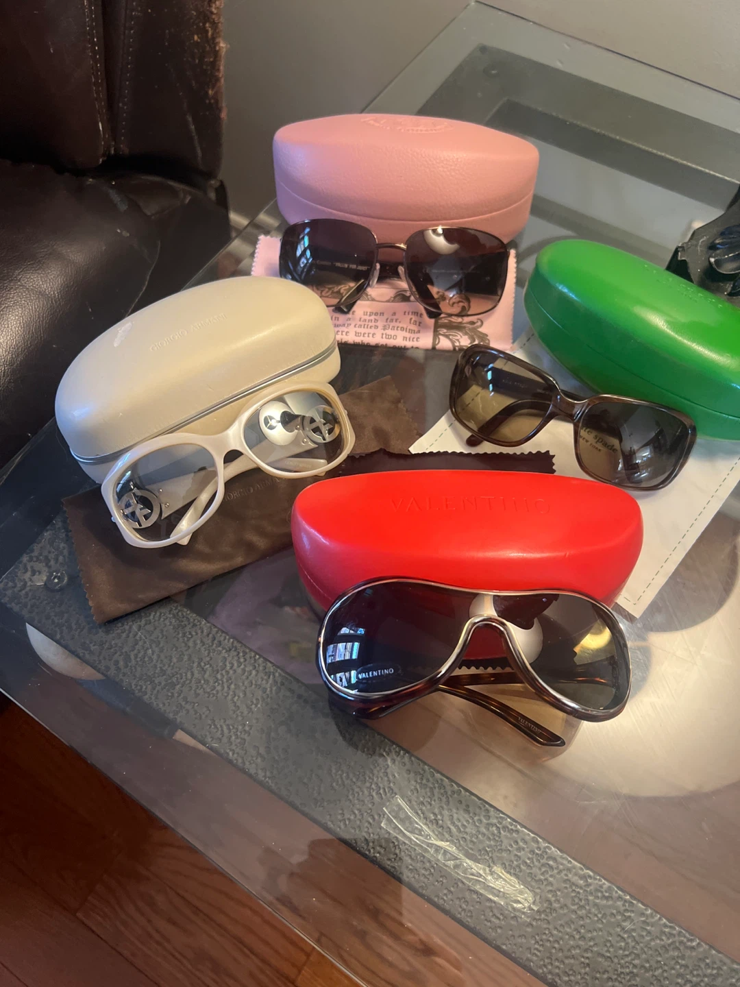 Giorgio Armani & Valentino Sunglasses Lot