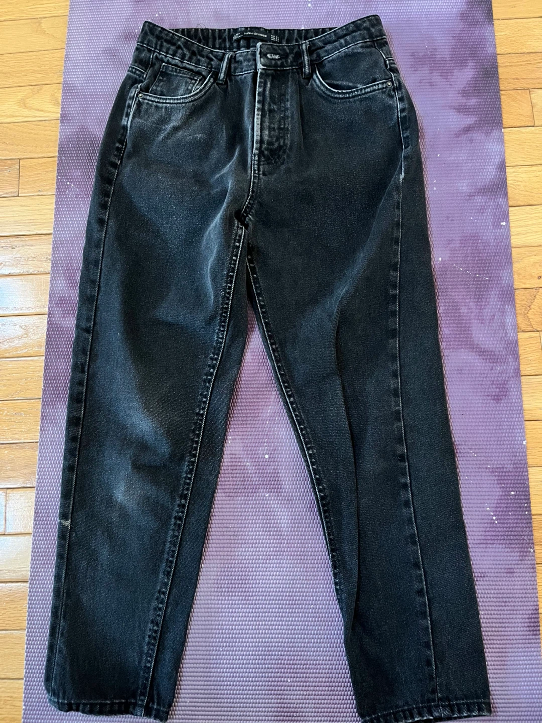 Zara Trafaluc Denimwear Black Jeans Size 4