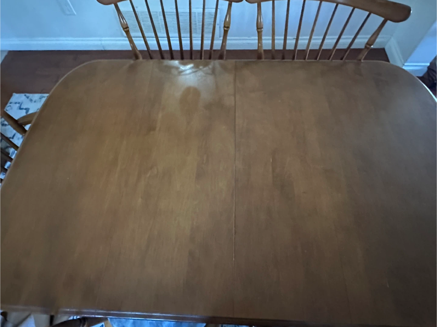 Wooden Dining Table with 6 Chairs - photo 2