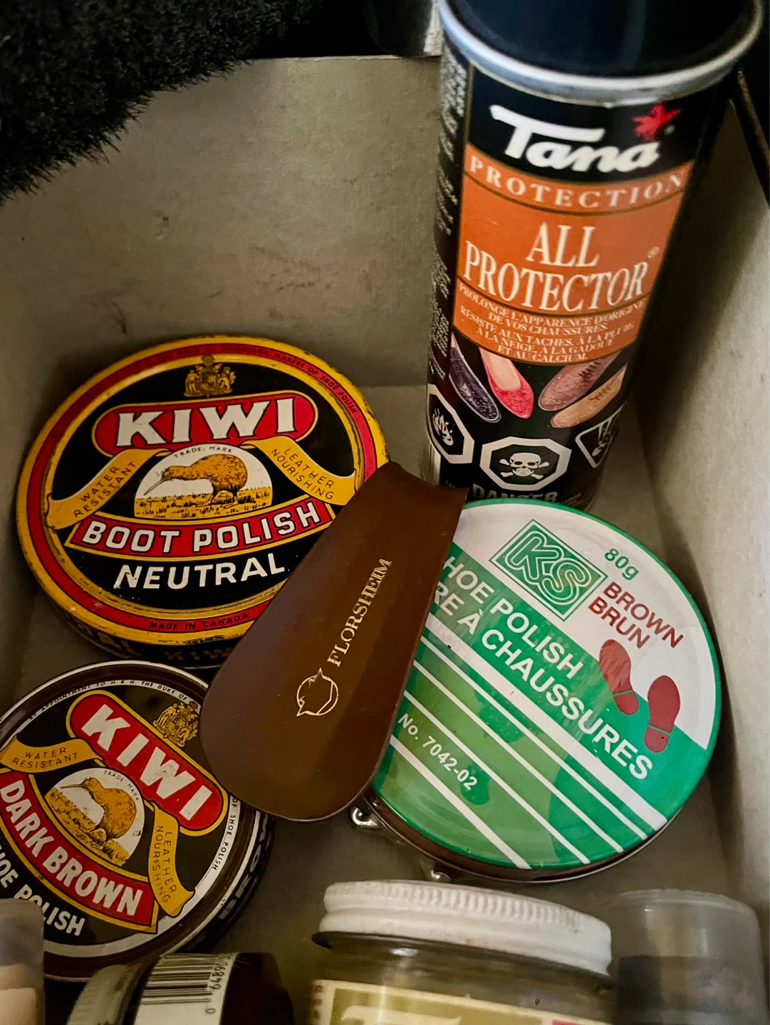 Kiwi & Tana Shoe Care Lot - used and new - photo 2