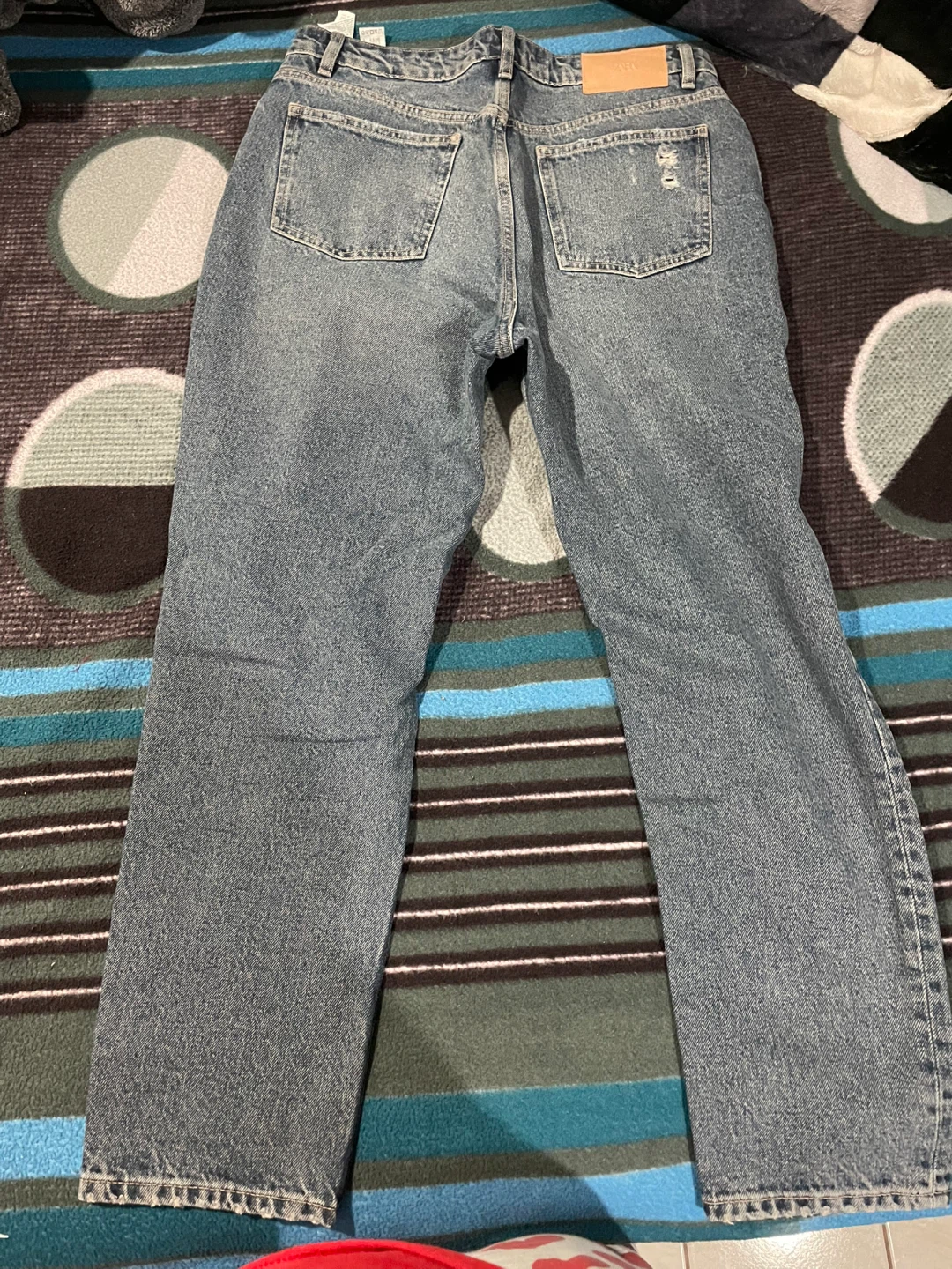 ZARA gray Denim Ripped Jeans - photo 2