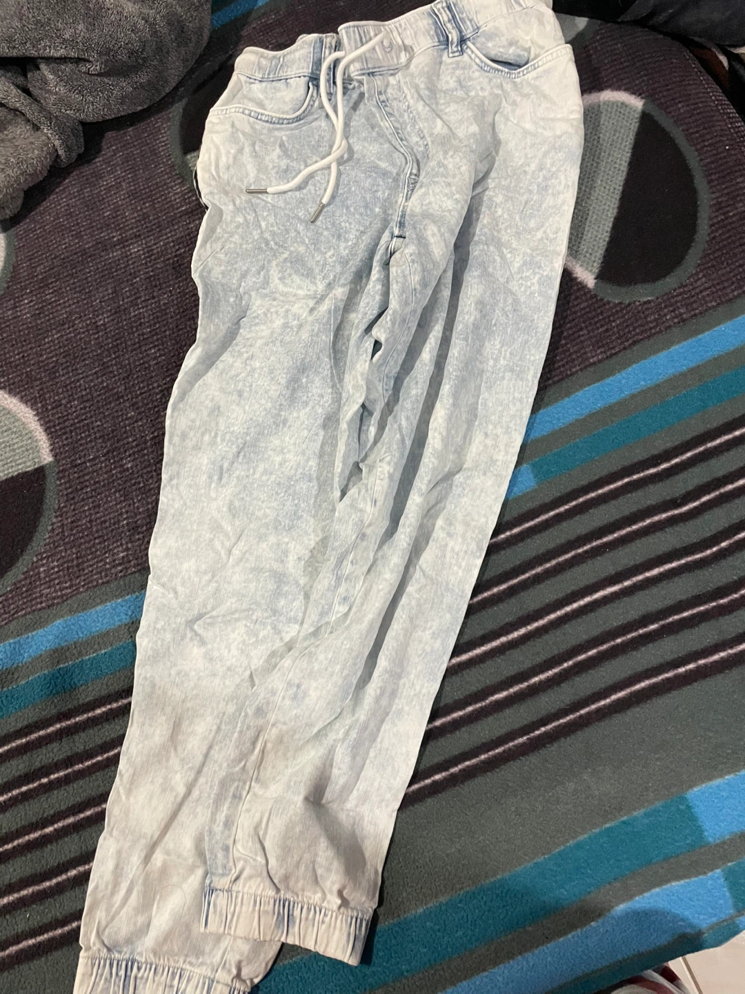 Tommy Jeans Acid Wash Jogger Pants - photo 2