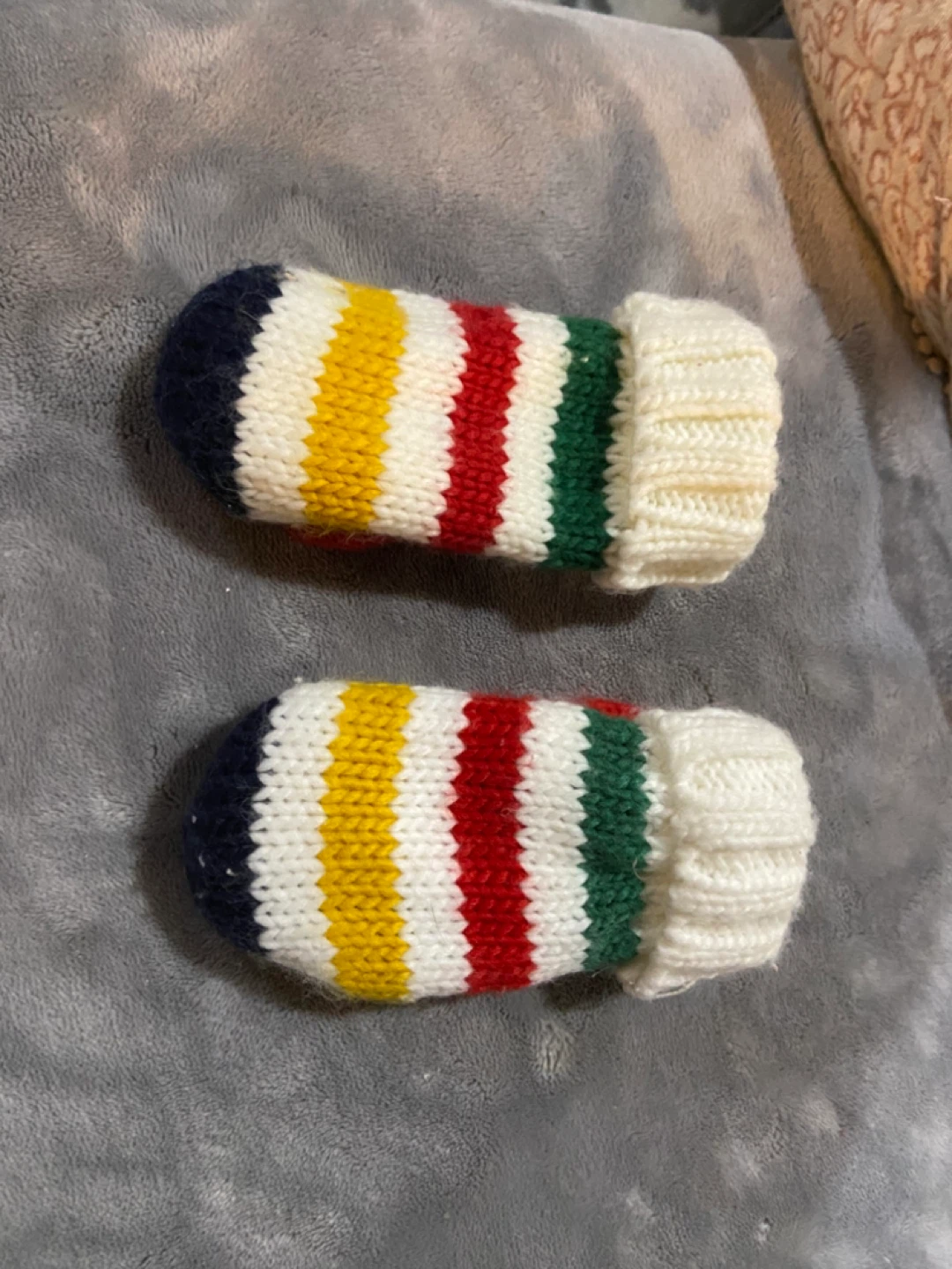 Hudson's Bay Baby Mittens 12-24 Months