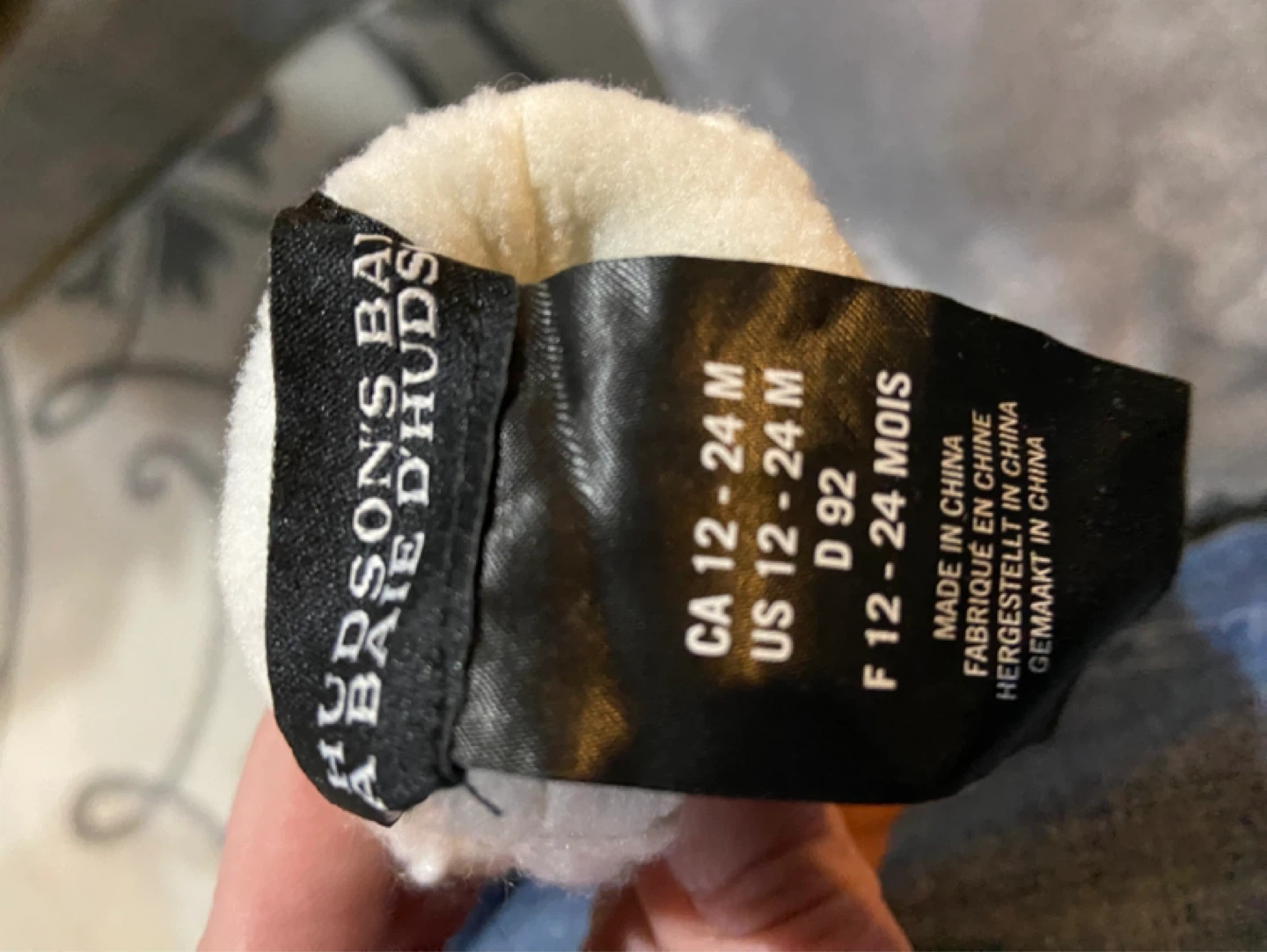 Hudson's Bay Baby Mittens 12-24 Months - photo 4