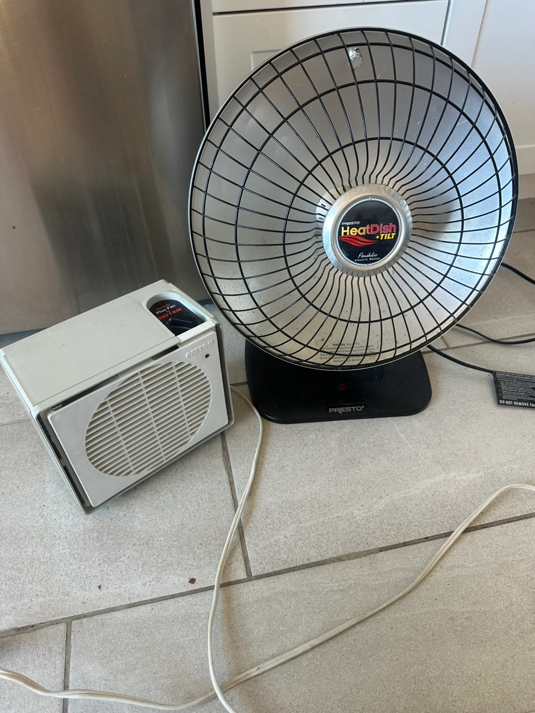 Presto HeatDish +TILT Parabolic Electric Heater