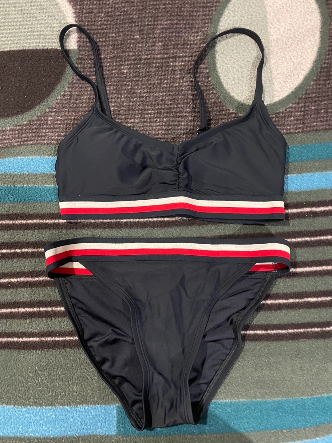 Tommy Hilfiger Bikini Set - Navy - XS