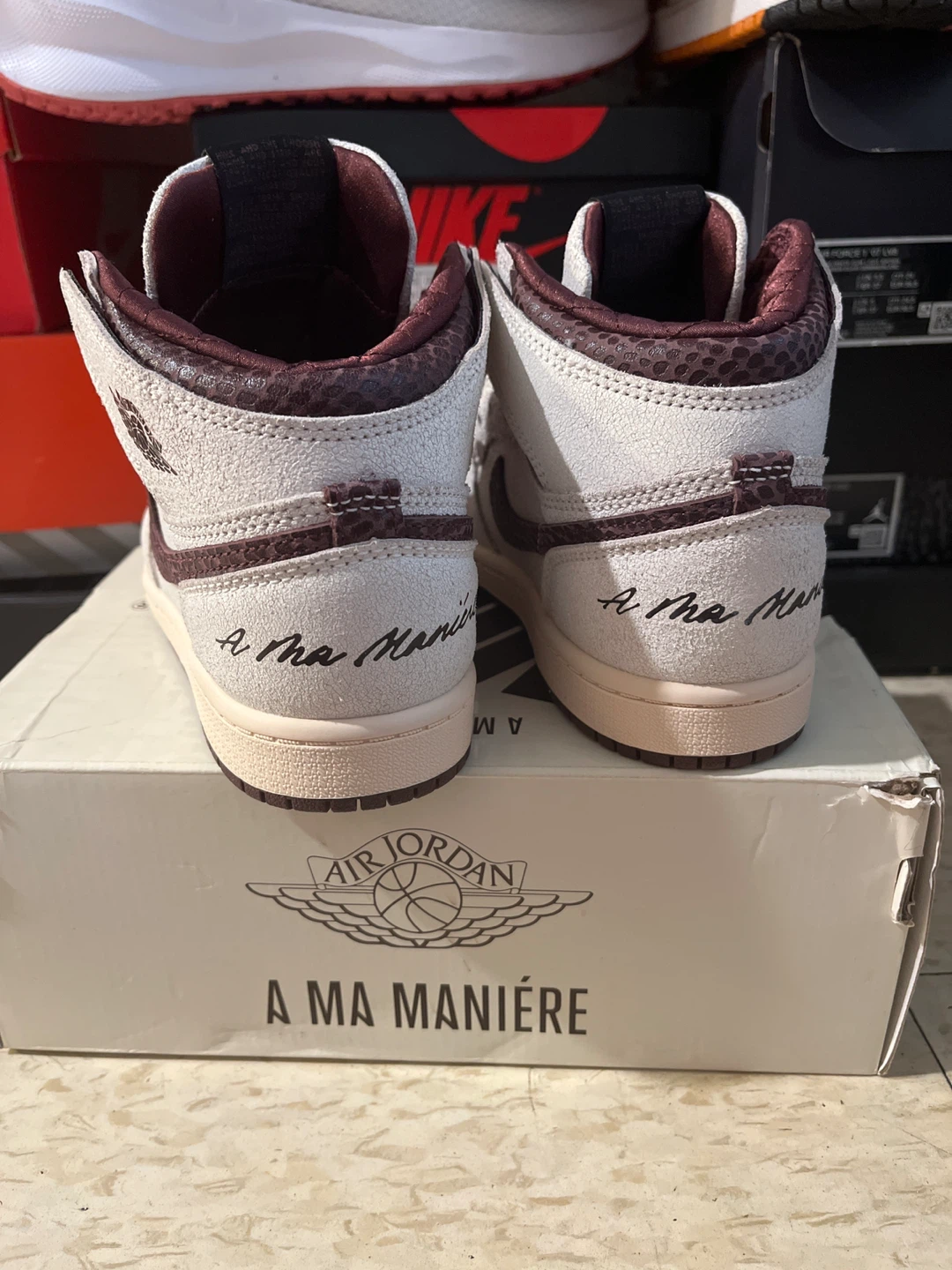 Air Jordan 1 Retro High OG SP "A Ma Maniére" Sneakers - photo 3