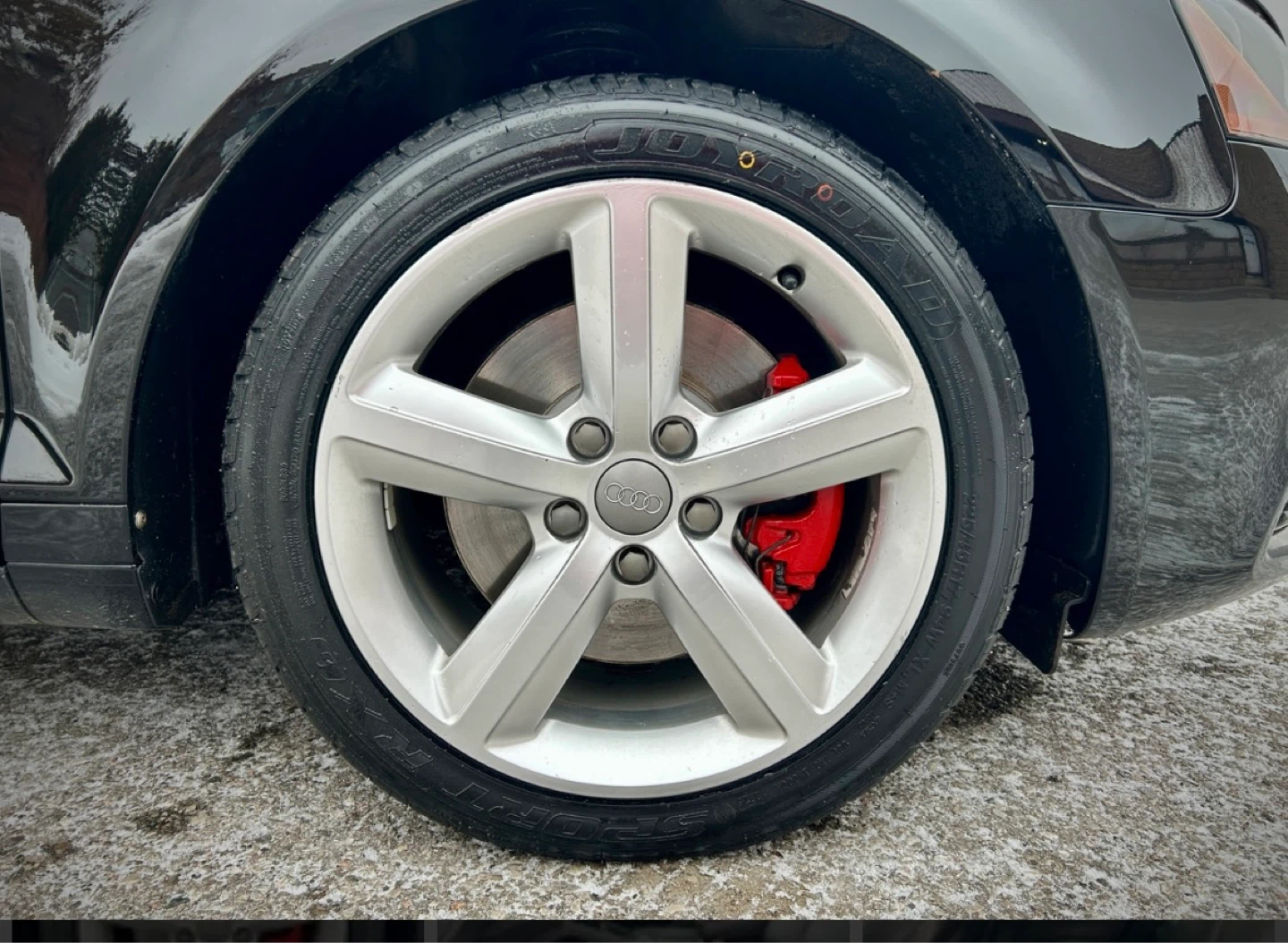 4 Audi rims 4 tires