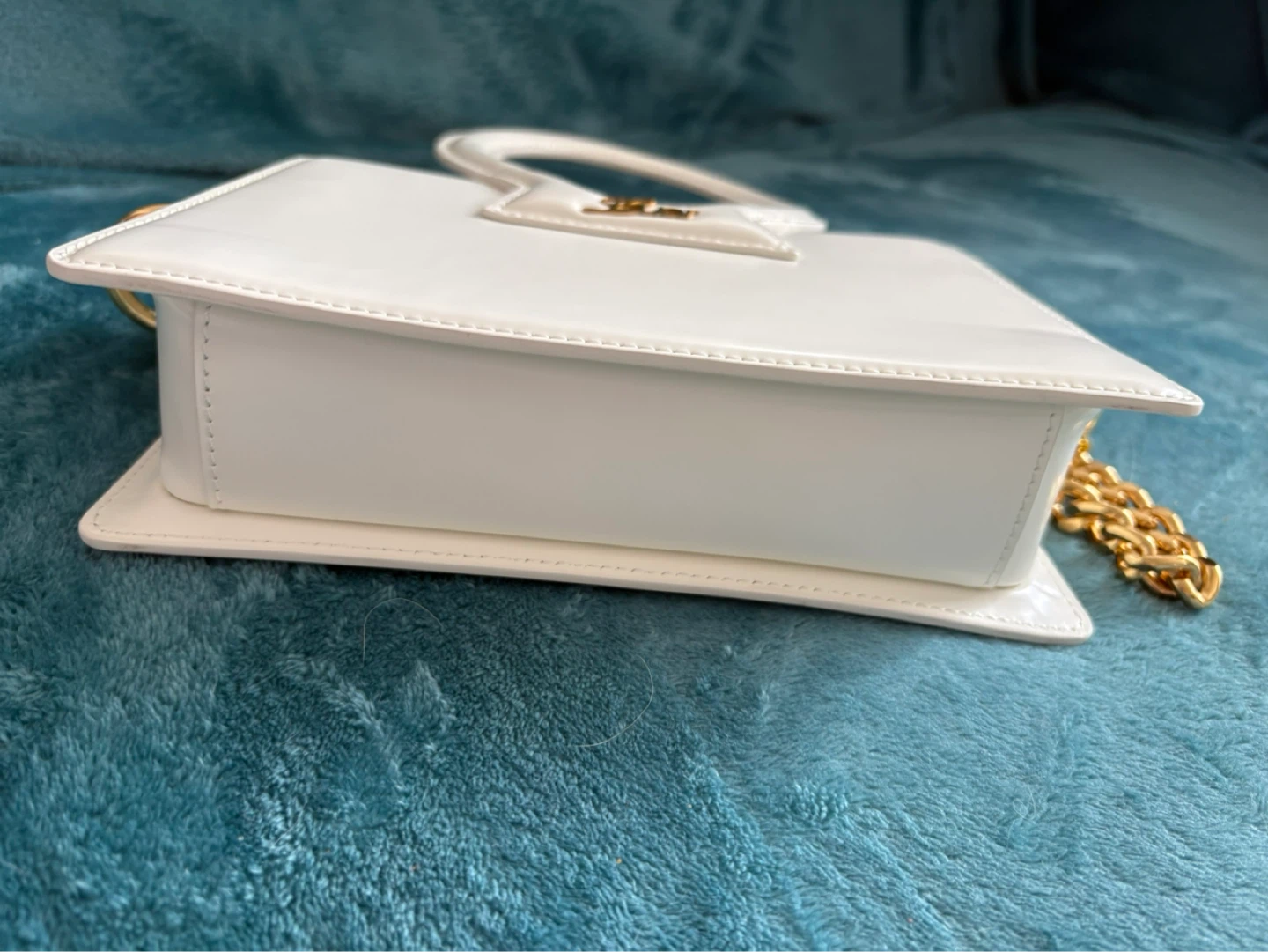 NWOT Special Edition White Mejuri Top Handle Bag - photo 3