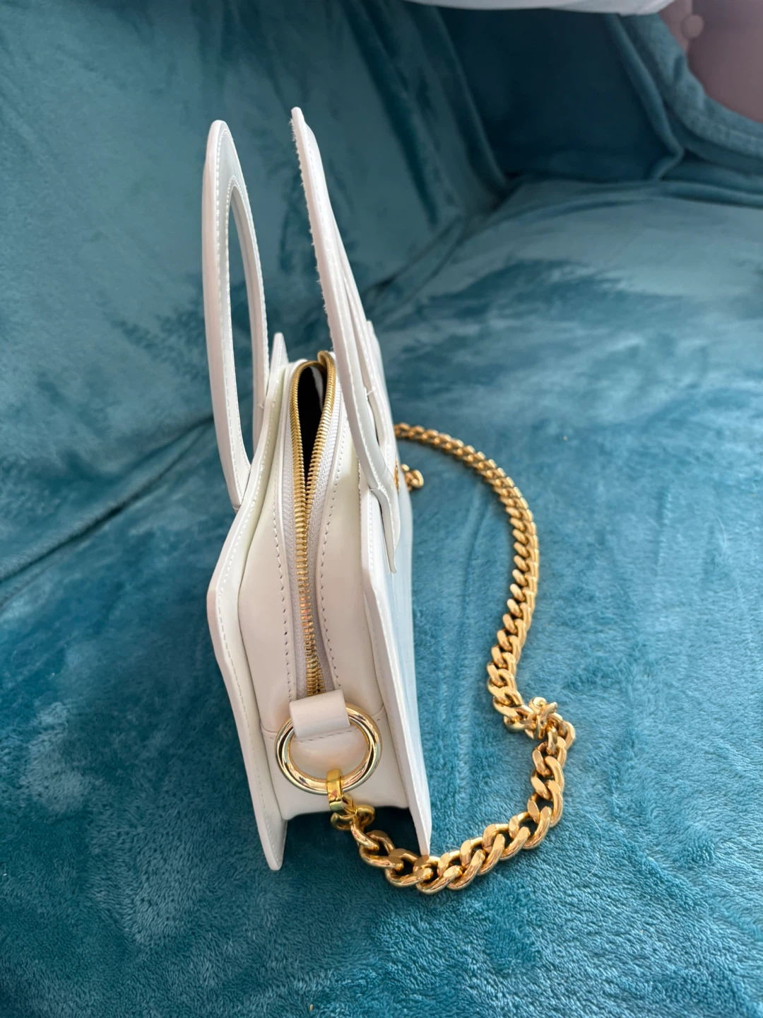 NWOT Special Edition White Mejuri Top Handle Bag - photo 4
