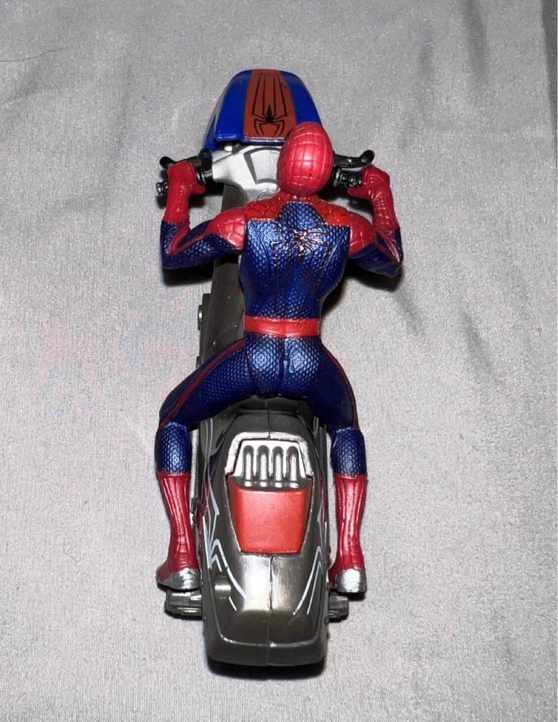 Marvel Amazing Spider-Man Zoom N Go Spider Cycle toy Hasbro 2012 - photo 3