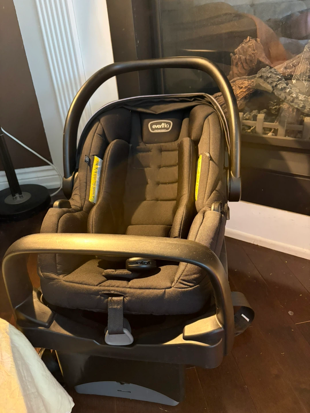 Evenflo Stroller with Car Seat and Winter Cover