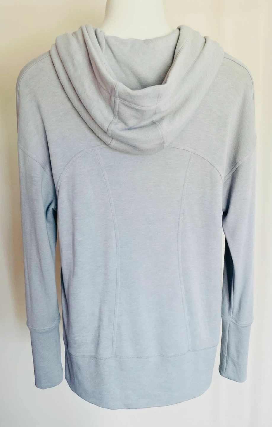 Zella Light Blue-Grey Full Zip Hoodie - photo 4