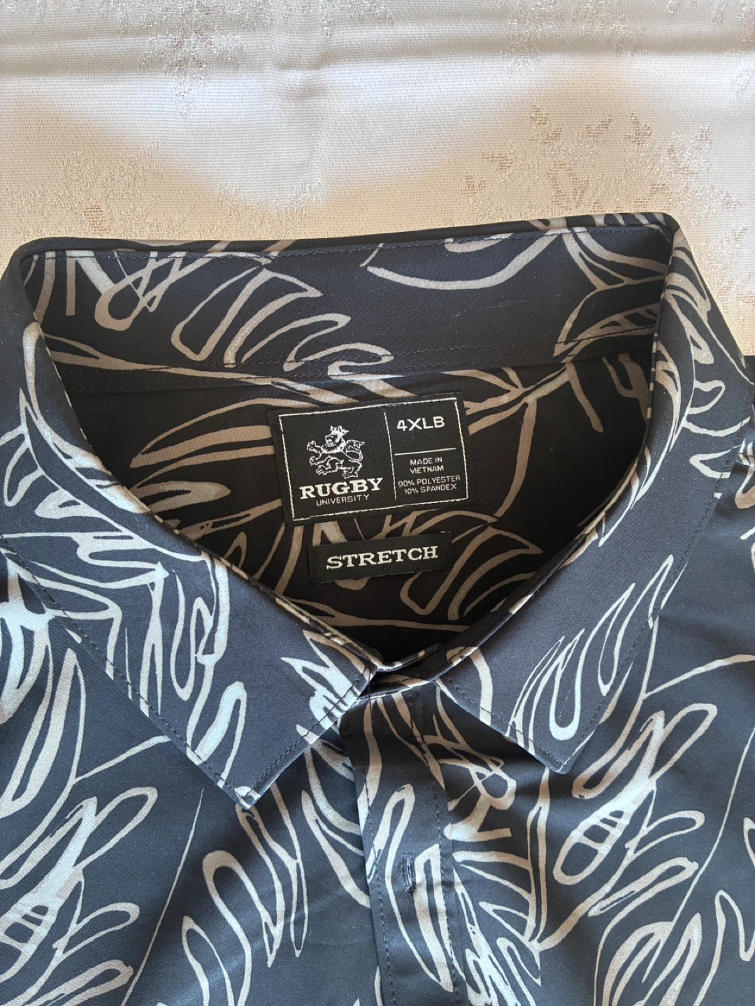 Rugby University  Button-Up Shirt 4XLB - photo 2