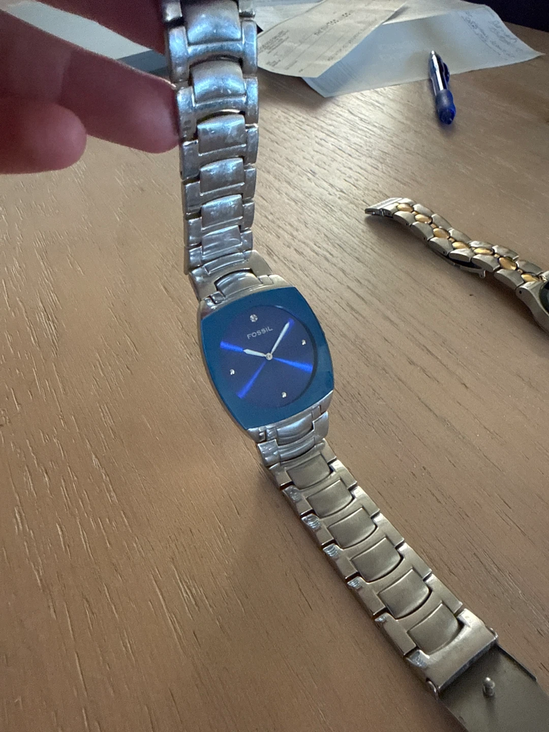 Fossil Men’s Watch - Blue Face - photo 2
