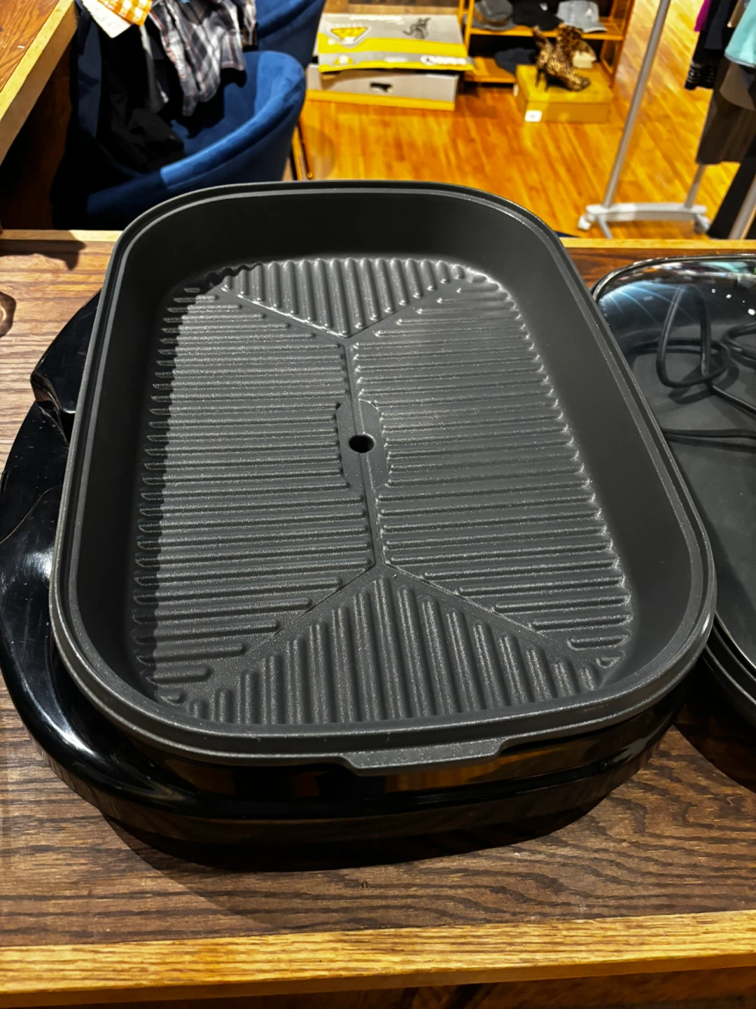 Black Electric Griddle with Glass Lid - photo 5