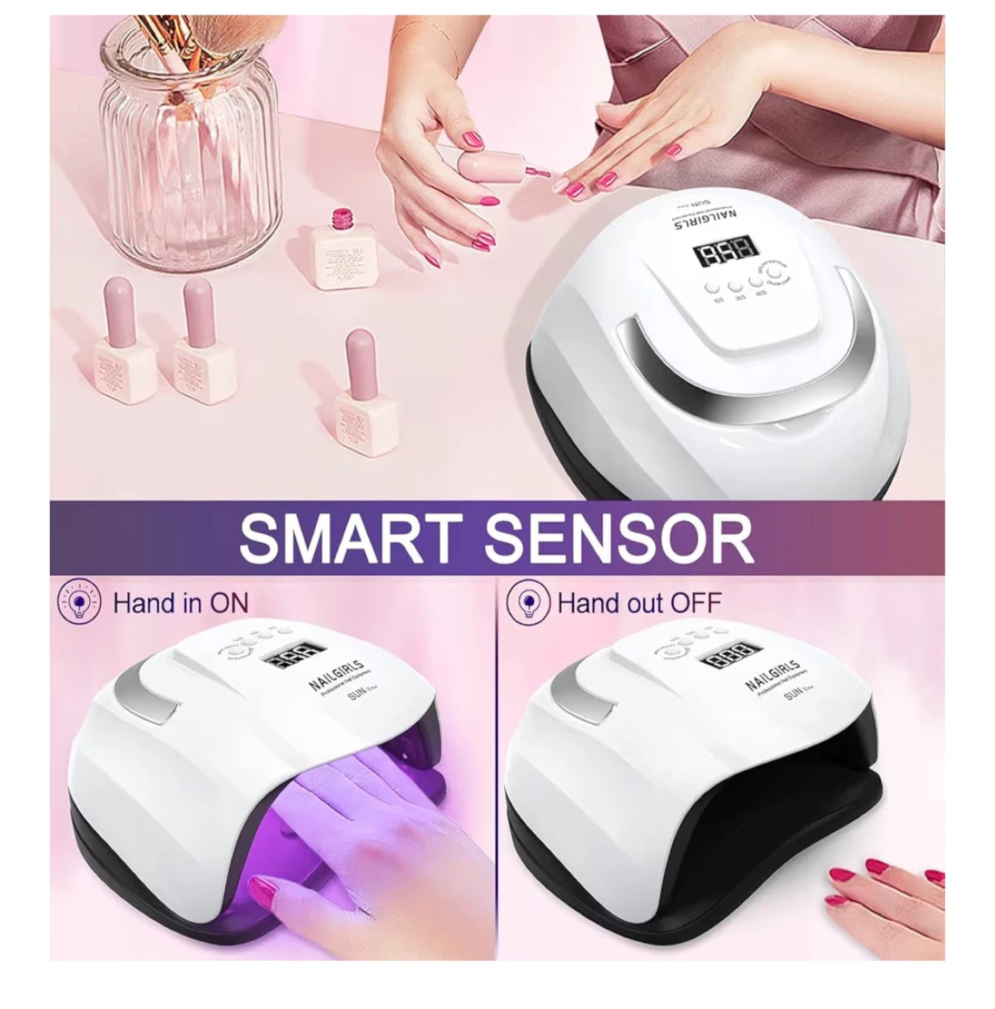 UV LED Nail Lamp - photo 3