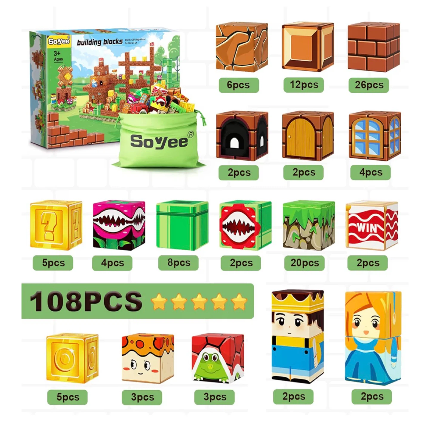 Magnetic Building Blocks - photo 3