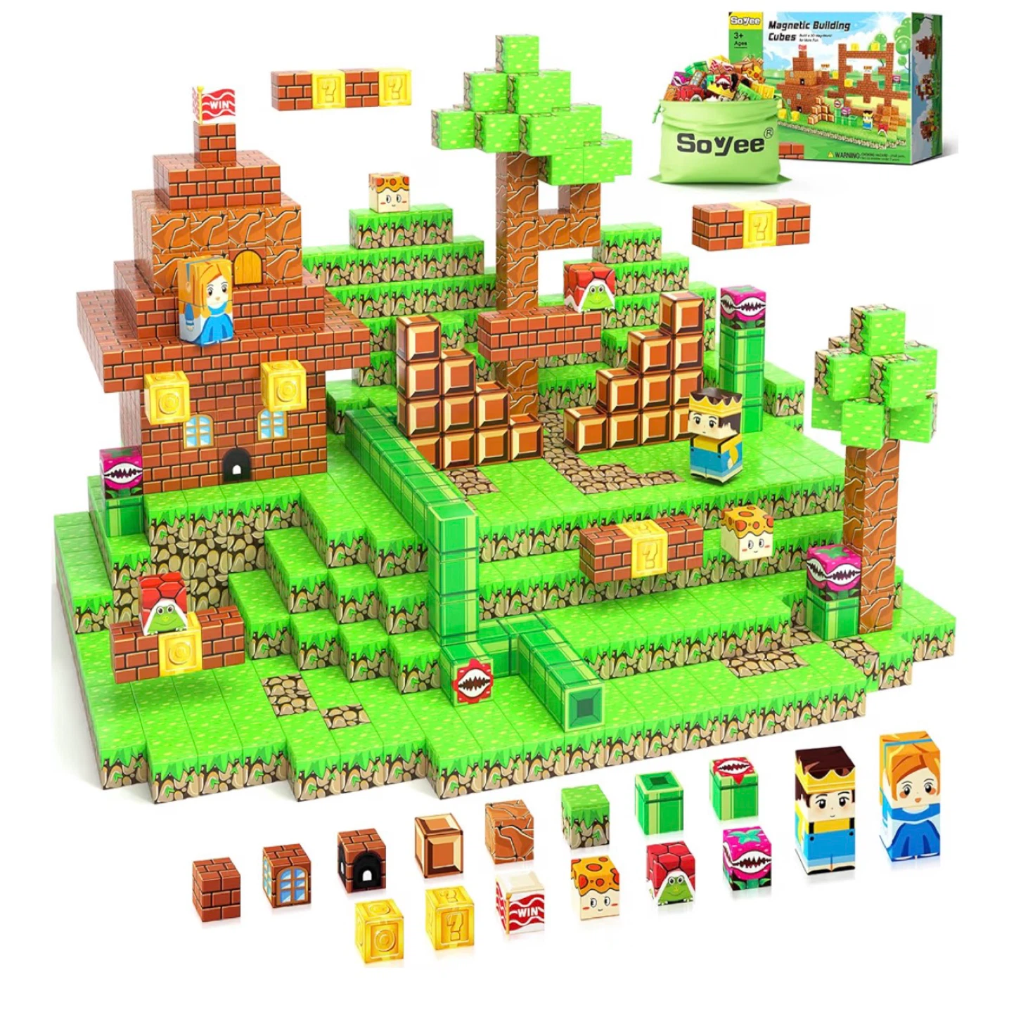 Magnetic Building Blocks