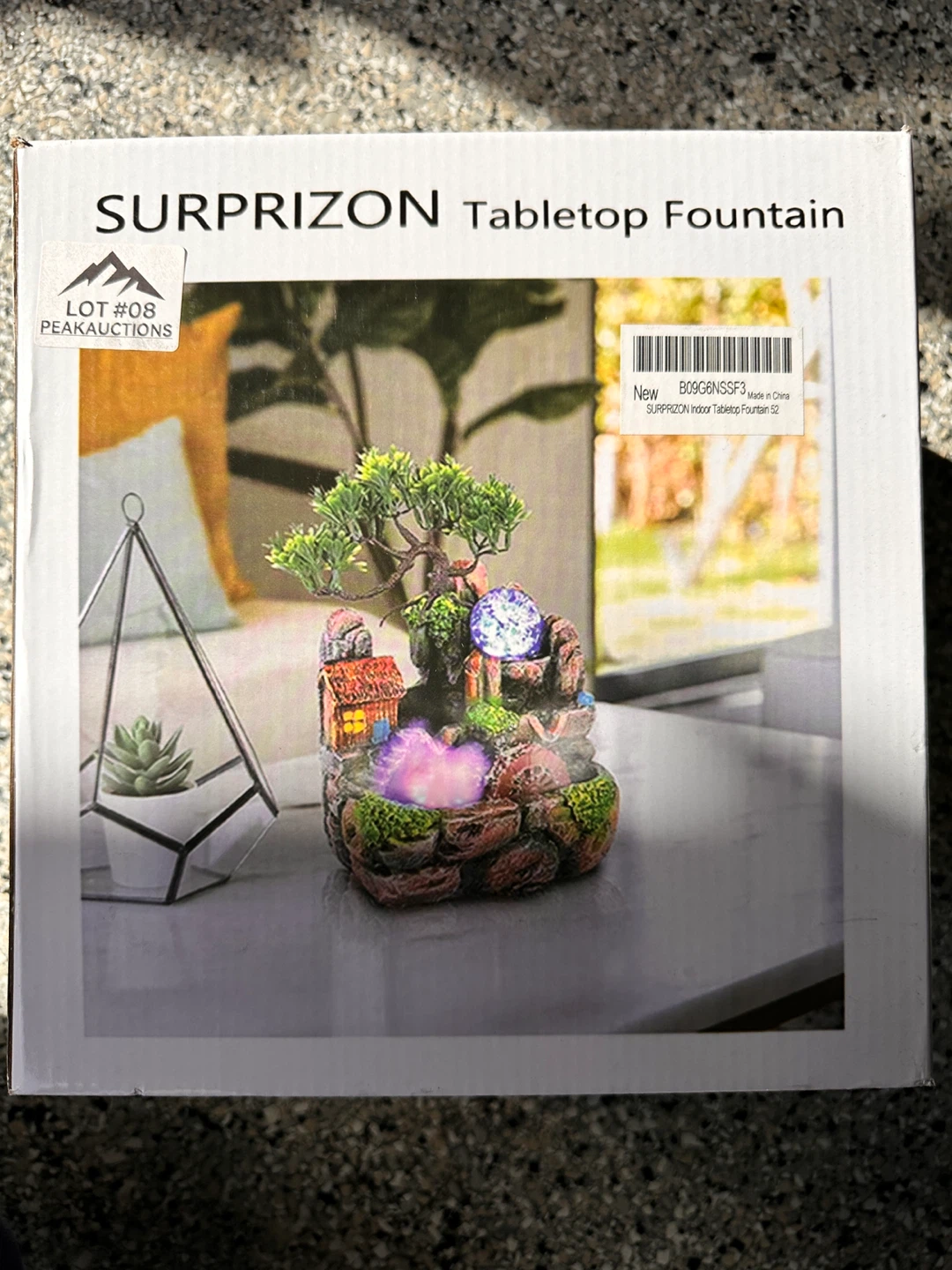 SURPRIZON Tabletop Fountain