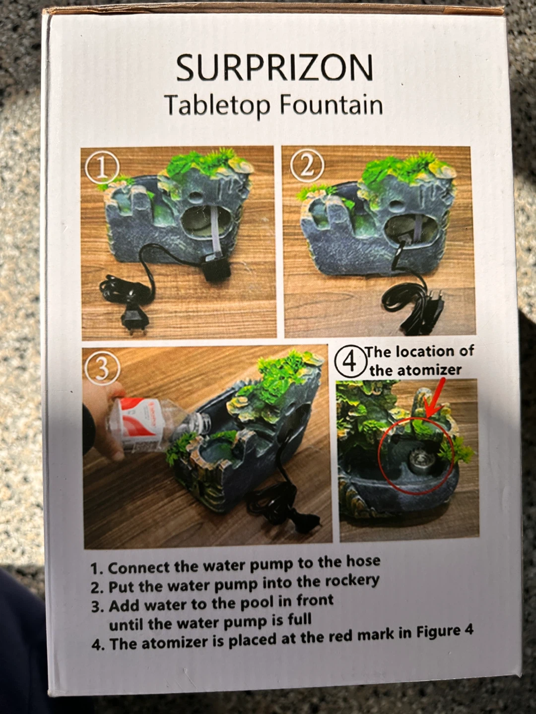 SURPRIZON Tabletop Fountain - photo 3