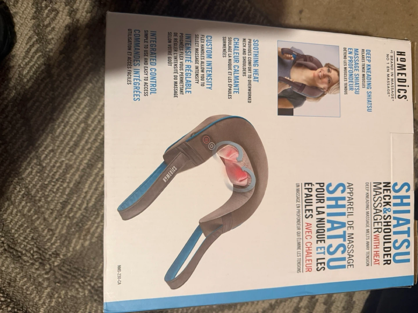 HoMedics Shiatsu Neck & Shoulder Massager with Heat