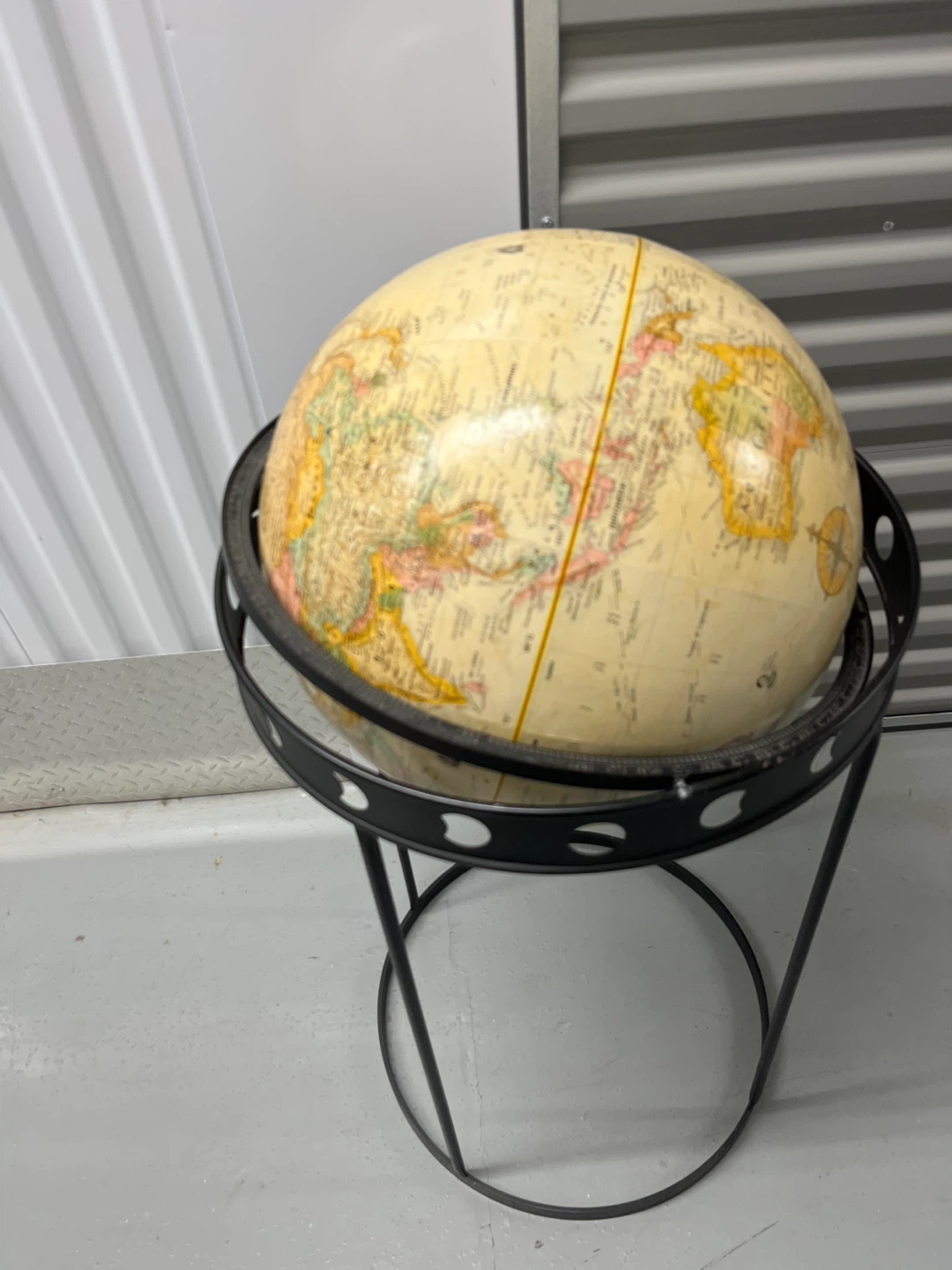 Vintage Globe on Stand