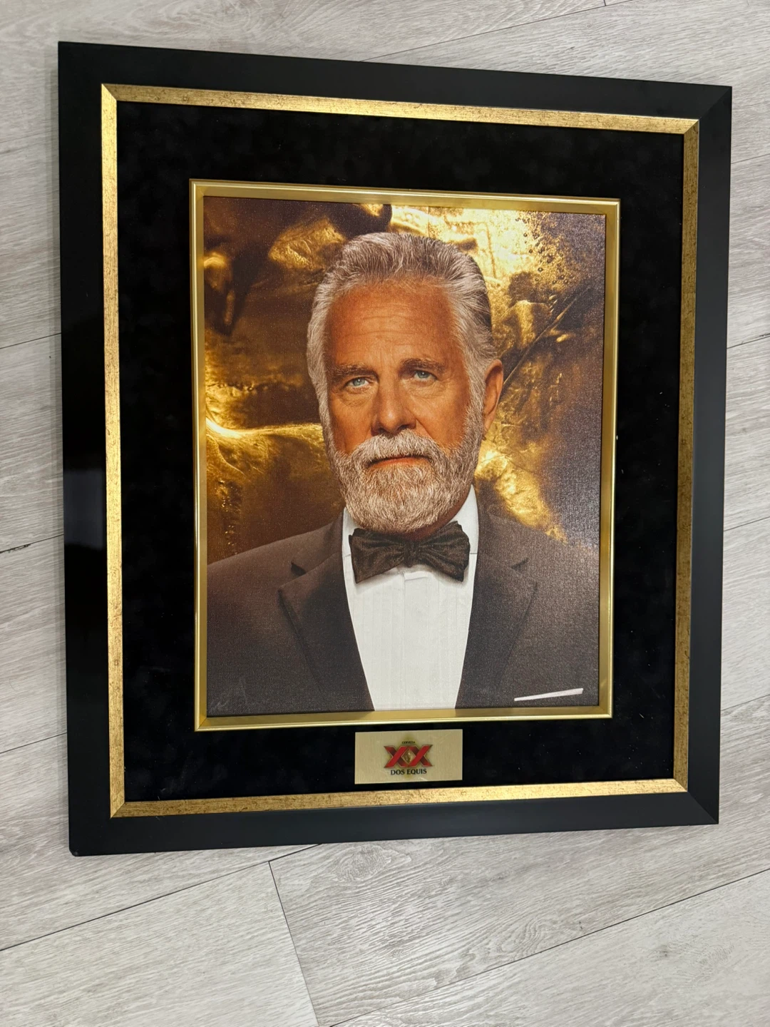 Dos Equis The Most Interesting Man In The World Framed Portrait