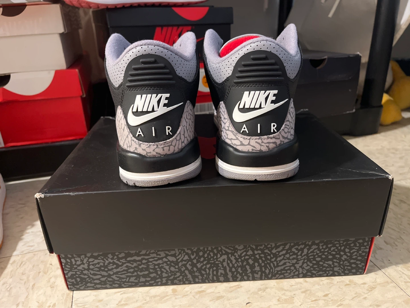 Nike Air Jordan 3 Retro (GS) Shoes - photo 5