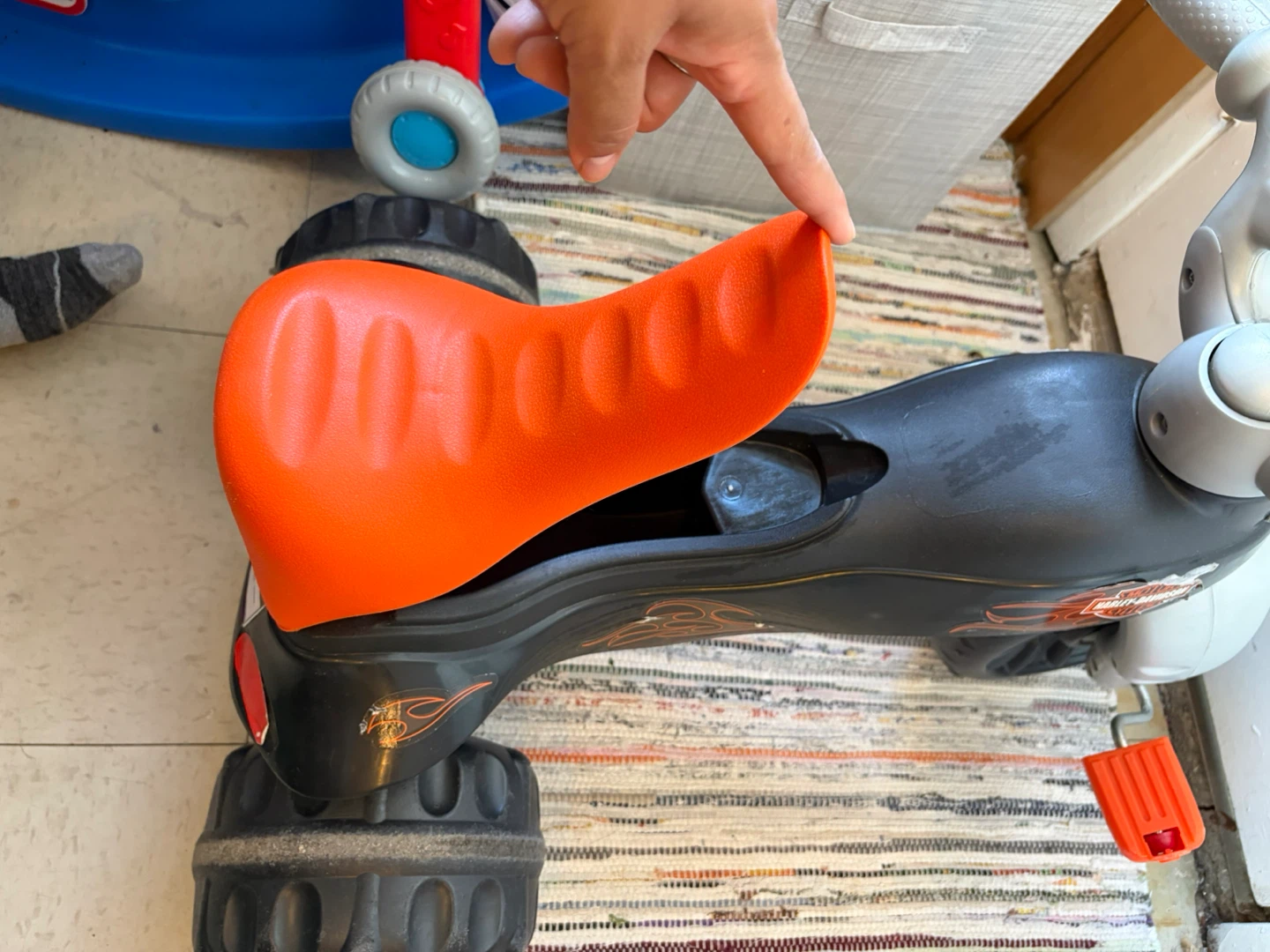 Fisher-Price Toddler Tricycle Harley-Davidson Tough Trike - photo 4