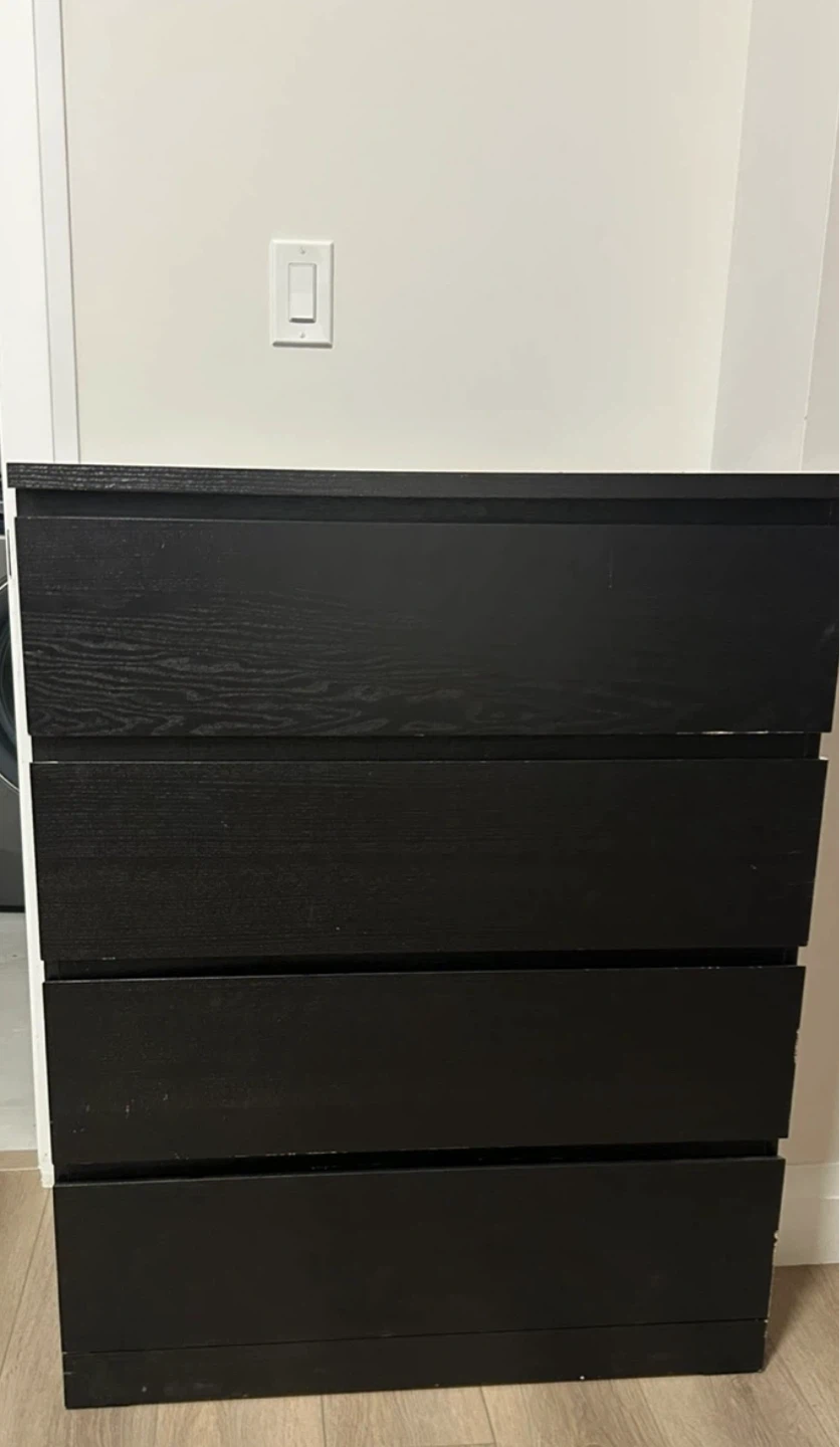 IKEA MALM 4-drawer dresser