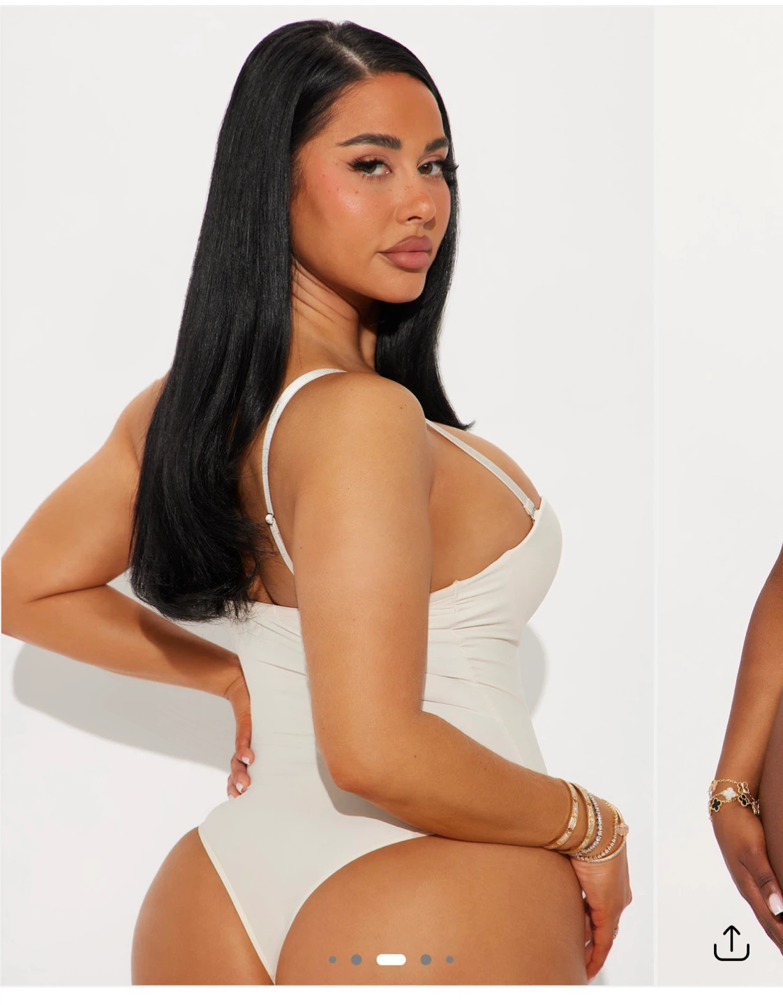 Fashion Nova Bodysuit - Nude - photo 3