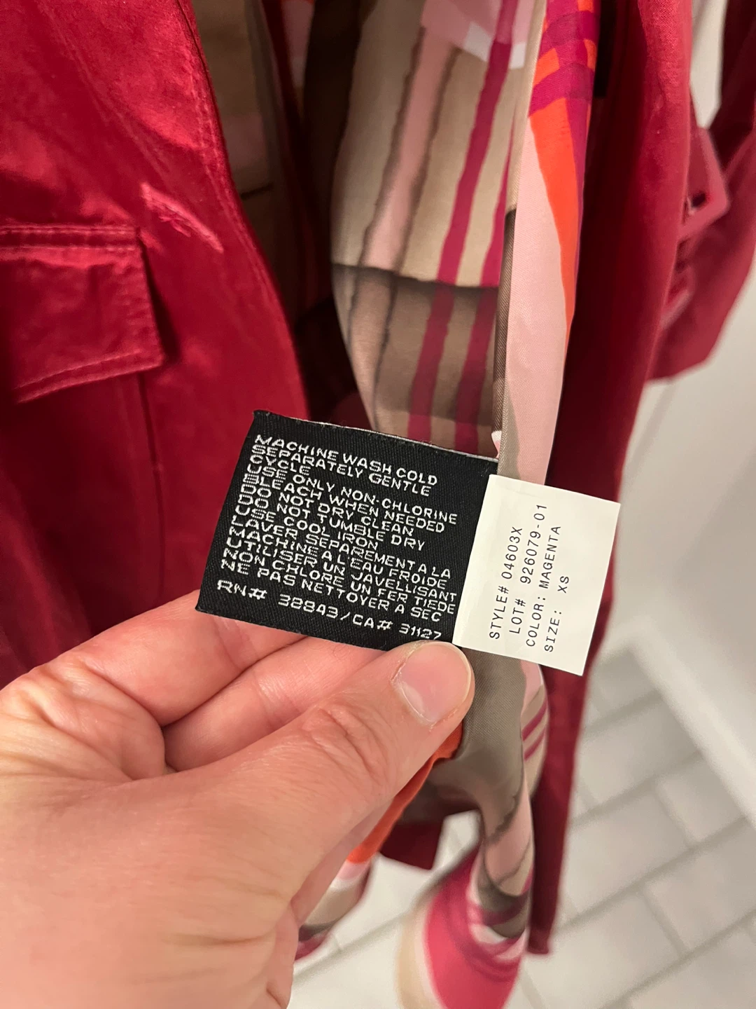DKNY trench coat, size XS - photo 5