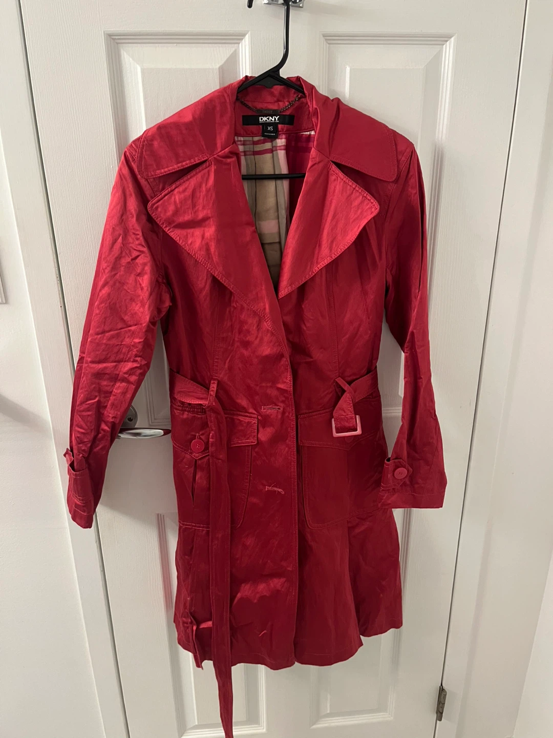 DKNY trench coat, size XS