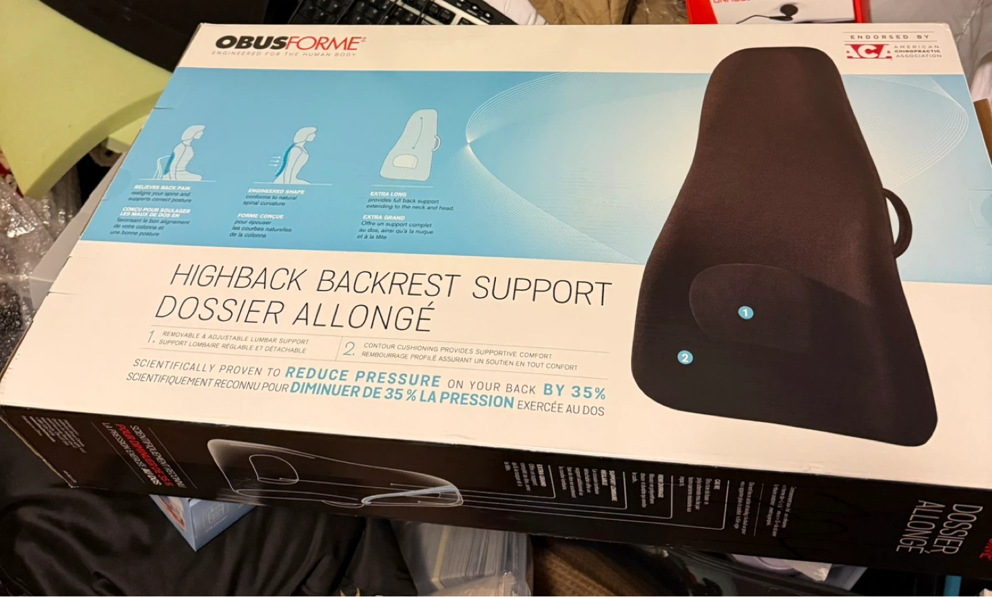 ObusForme Backrest