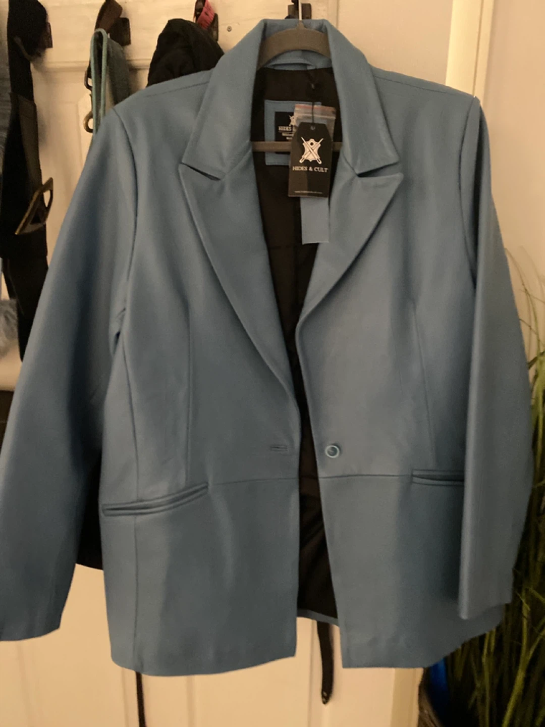 Hides & Cult Blue Blazer