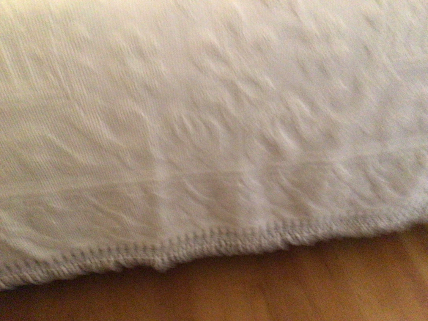 White Chenille Bedspread