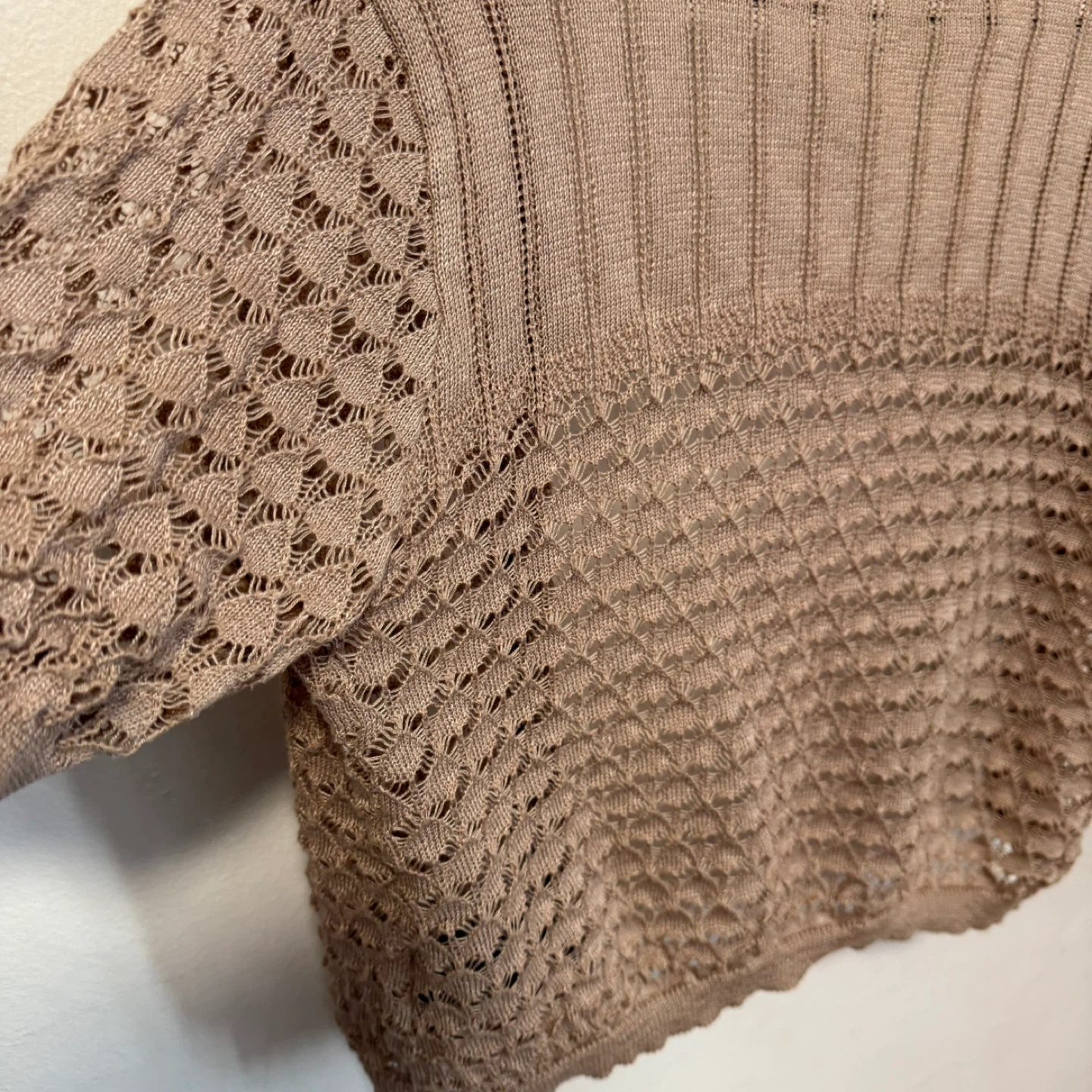 Impress! Women's Knit Cardigan - Beige, Size M/M - photo 5