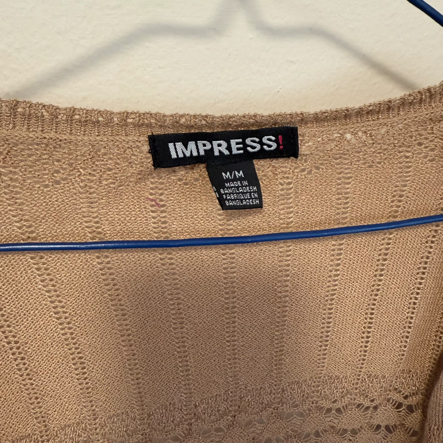 Impress! Women's Knit Cardigan - Beige, Size M/M - photo 2