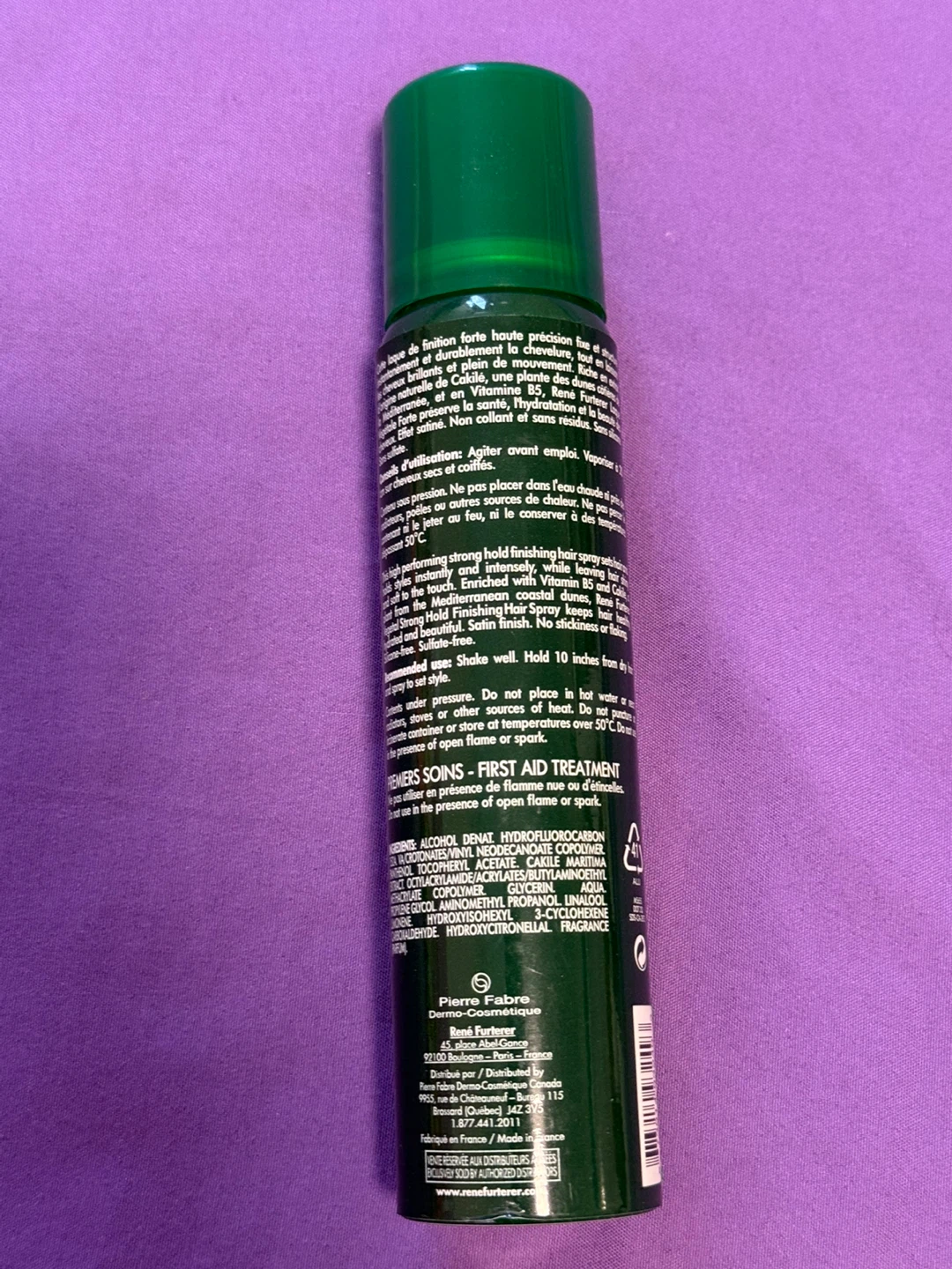 René Furterer STYLE Vegetal Strong Hold Finishing Hair Spray - photo 4